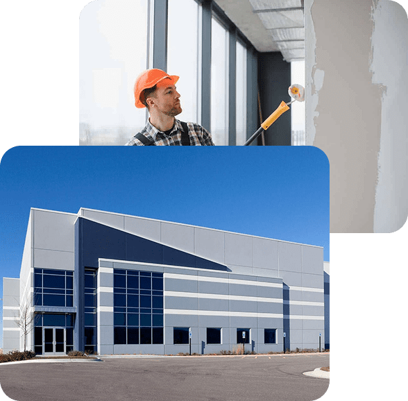 Interior painter and commercial building